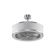 Fanimation Studio Collection Ringaire 23 In Chrome Led Indoor Ceiling Fan With Remote 3 Blade Lowes Com In 2020 Ceiling Fan With Light Fan Light Chrome Ceiling Fan