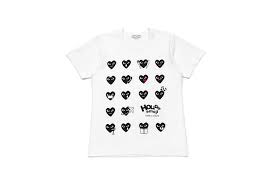 Comme Des Garcons Drops A Playful Holiday Emoji Collection Mens Tshirts Mens Tops Comme Des Garcons