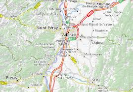 Carte Michelin Portes Les Valence Plan Portes Les Valence Viamichelin