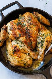 Roasted Lemon Garlic Butter Spatchcock Chicken Recipe Recipe Spatchcock Chicken Chicken Recipes Roast Chicken Recipes