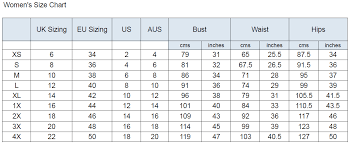 lee cooper jeans size chart