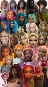 Wig portfolio/ Collage 👱🏾‍♀️📸