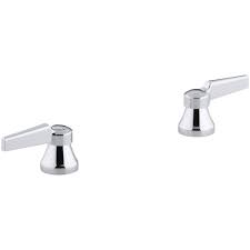 Kohler makes over 200 different faucets, not including variations possible by changing handles and finishes. Kohler 16012 5 Cp Triton Wristblade Lever Handles Polished Chrome Tools Home Improvement Rough Plumbing