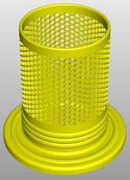 Pencilbox Hexa A0 3d Model It Is A Holder For Pencils Pens Toothbrush Toothpaste Sticks And More It Can Be Placed On Th Living Room Table Small Trash Can