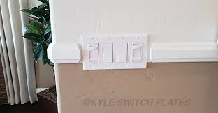 Learn about installing wainscoting from armstrong ceilings. Kyle Switch Plates Options For Adding Wall Tile Or Trim Around Light Switches