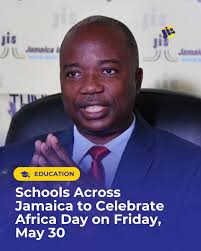 This year's Africa Day celebrations in schools across the island are  scheduled for Friday, May 30. The day is traditionally observed