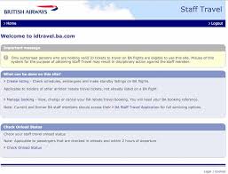 Flight Loads How To Check Airport Standby Position For British Airways Ba Passrider