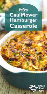 Keto And Low Carb Hamburger Casserole Recipe Recipe Paleo Dinner Paleo Main Dishes Whole Food Recipes
