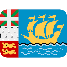 First settled by the french in the early 17th century. Flag St Pierre Miquelon Emoji