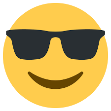 2000px Twemoji 1f60e Svg Png 2000 2000 Llaveros De Emojis Emojis Accesorios Para Fotos