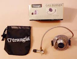 The trangia gas burner provides more heat than the conventional meths burner and without leaving any deposits on the pans. Trangia Models