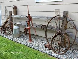 Garden Decor Ideas From Junk Yard Decor Outdoor Decor Yard Art