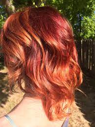 Pin By Samantha Noel On Hair By Samantha Noel Copper Balayage Hair Lengths Medium Length Hair Styles