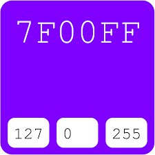 Violet Color Wheel 7f00ff Hex Color Code Schemes Paints