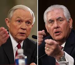Opposition Comes From Different Quarters For Sessions and Tillerson