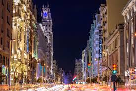 Домакините са от барселона, а гостите от мадрид. Fotografii Madrid Ispaniya Ulica Dorogi Nochnye Ulichnye Fonari Gorod