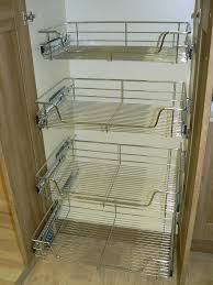 4 X Pull Out Wire Basket Chrome Kitchen Bedroom Drawer Storage 500 Or 600mm Wire Basket Storage Diy Kitchen Storage Basket Drawers