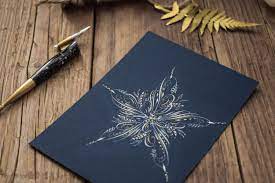 CHRISTMAS CALLIGRAPHY CARDS, THE GARDEN HOUSE , NR TAVISTOCK – 14.11.23 —  Wild Sea Calligraphy - Modern Calligraphy Workshops in Devon and Cornwall