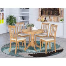 oak small kitchen table and 4 chairs