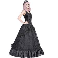 In diesem video empfehlen wir eine kombination aus einem kleid mit spitze von der marke punk rave und, je nach geschmack. Bodenlangenlanges Viktorianisches Kleid Boudoir Noir