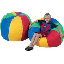 Children S Beach Ball Lounger Bean Bag Chairs Ababy Com Bean Bag Chair Beach Kids Beach Ball