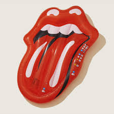 The iconic urinals are in the shapes of a big, juicy pair of red lips — the rolling stones logo. Pool Floats Inflatables Deluxe Lie On Float Rolling Stones Lips