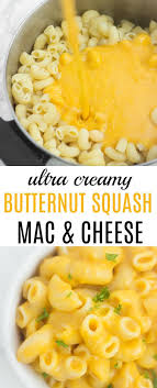 The Creamiest Butternut Squash Mac Cheese With A Healthy Twist Www Healt Healthy Butternut Squash Healthy Squash Recipes Butternut Squash Recipes Healthy