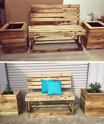 Pallet Outdoor Bench Wandregal Mobel Aus Paletten Regal