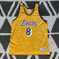 Lakers #0 kyle kuzma yellow city kobe forever 2021 finals jersey details. Vintage 90 S Los Angeles Lakers Kobe Bryant 8 Hanes Jersey Xl Yellow Ebay