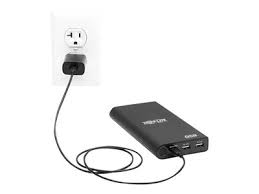 4.7 out of 5 stars 1,957. Product Tripp Lite Portable Charger 2x Usb A Usb C With Pd Charging 20 100mah Power Bank Lithium Ion Usb If Black Power Bank Li Ion