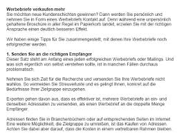Investition in ein professionelles akquiseprogramm nicht lohnt. Werbebrief Fotograf Kaltakquise Vorlagen De