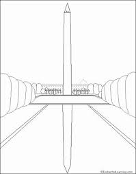 Washington Monument Coloring Page Free Printable Coloring Pages Washington Monument Craft Washington Monument Coloring Pages