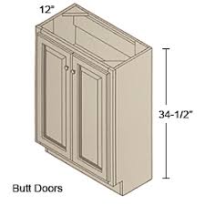 It's kitchen taste.deep brown color. B24 Fh 12 Hawthorne Maple Antique White Base Full Height Cabinet 12 Inch Deep 2 Butt Door Deerfield Assembled Kitchen Cabinet Cabinets Com