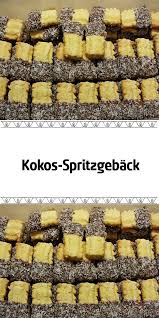 Kokos Spritzgeback Kokoskekse Platzchen Backen Rezepte Weihnachten Kekse Backen