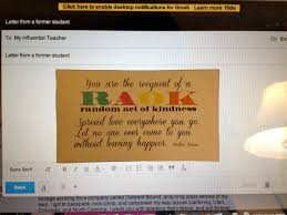 Address the teacher by their proper name. Day 12 Write A Thank You Letter To An Influential Teacher 29 Random Acts Of Kindness