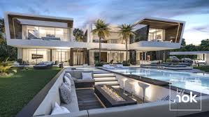 While not all luxury homes have all the features below, many luxury homes have some of the features. Flawless By Nok Modern Villa In Madrid Spain Beverly Hills Magazine House Designs Exterior Luxury Homes Dream Houses Modern House Exterior