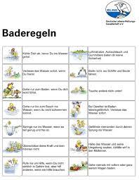 Manuskript und glossar zum ausdrucken. Baderegeln Ewig Schwimmbad