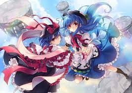 iku x tenshi 東方 天子 東方 かわいい 東方 壁紙