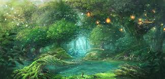 Desktop background desktop background from the above display resolutions for popular, fullscreen, widescreen, mobile, android, tablet, ipad, iphone, ipod 2560x1600px Free Download Hd Wallpaper Rain Forest Wallpaper Fantasy Art Trees Birds Plant Water Wallpaper Flare