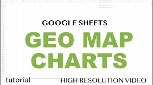 Geo Map Chart With Markers In Google Sheets Tutorial Geographic Heat Map Graph