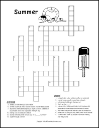Check spelling or type a new query. Summer Crossword Puzzles For Kids Printable Crossword Puzzles Free Printable Crossword Puzzles Kids Crossword Puzzles