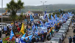 Kintyre is located on the west coast of scotland just two hours drive from glasgow and offers some of most breathtaking scenery in scotland. Thousands March Through Campbeltown In Support Of Scottish Independence Heraldscotland