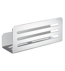 Offering furniture components such as casters, glides, chair swivels, game table legs, grommets, media storage, cam and dowel fittings and more. Smedbo Dk3051 Sideline 9 7 8 Wall Mount Self Adhesive Shower Shelf In Polished Stainless Steel