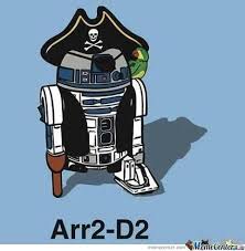 Arr2 D2 Pirate R2 Star Wars Humor Star Wars Funny Pictures
