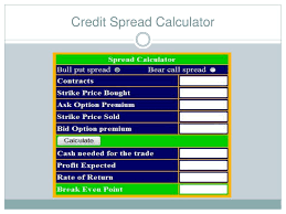 If you close the trade for $1.00 debit (50% of the maximum gain), your gain is 12.5%, not 50%. Ppt Credit Spreads Earn Income From Options With Limited Risk Powerpoint Presentation Id 1258547