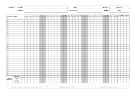 Student Attendance Sheet Tracker Template For Teachers Or