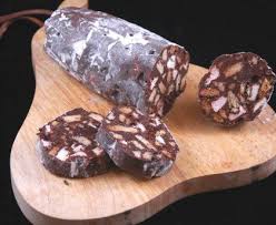 Saucisson Au Chocolat Facile Recette Saucisson Au Chocolat Recette Saucisson Au Chocolat Chocolat