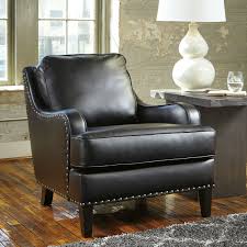 Check out our faux leather accent selection for the very best in unique or custom, handmade pieces from our shops. Furnituremaxx Laylanne Black Faux Leather Accent Chair With Nailheads