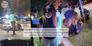 Motif Rembat Kereta Peronda Polis Rupanya Suspek Nak Tunjuk Hebat Depan Awek Viral Best Flatscreen Tv