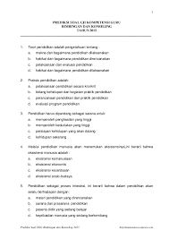 Soal ppg pai sd 2019 dan kunci jawaban guru ilmu sosial soal ukg 2020 dan kunci tanggapan kelas rendah format doc idn paperplane lengkap soal ukg guru smp sma smk 2017 soal bahasa jawa kelas 9 smp dan. Terkini Soal Ukg Bk Dan Kunci Jawaban
